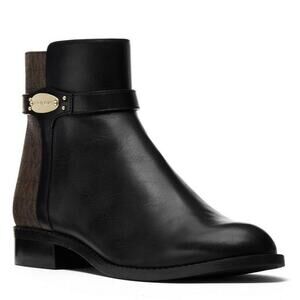 Michael Kors Finley Flat Leather Boot - 7.5 M
